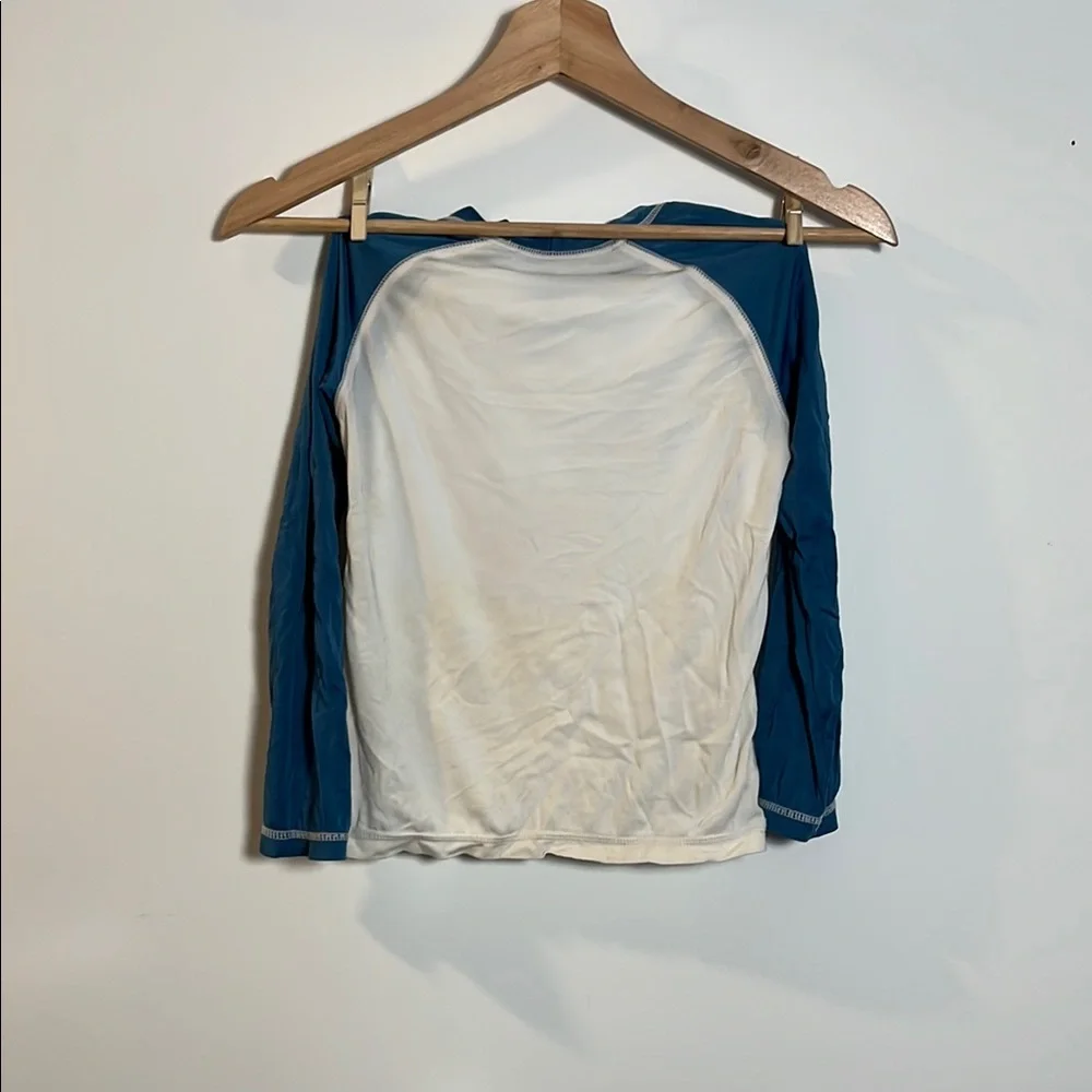 Gymboree (5T) Crab Sun/Swim Shirt - Blue & White